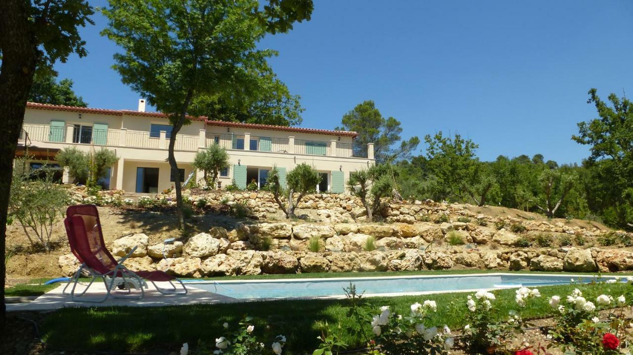 Le Vallon Des Oliviers Montauroux Bagian luar foto