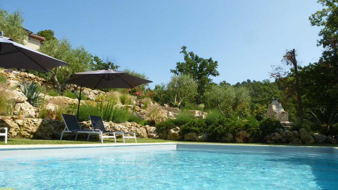 Le Vallon Des Oliviers Montauroux Bagian luar foto