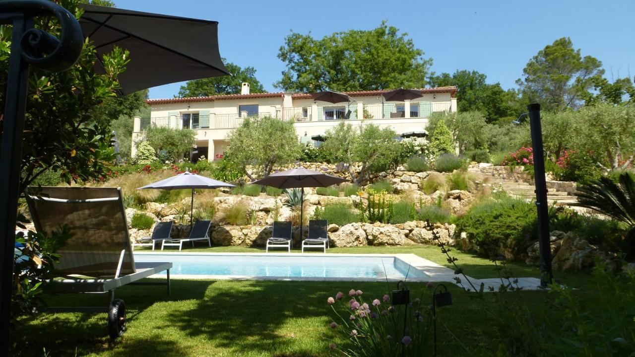 Le Vallon Des Oliviers Montauroux Bagian luar foto