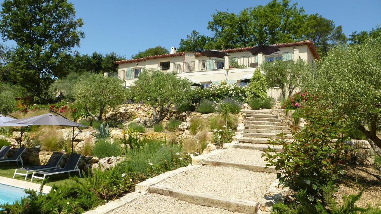 Le Vallon Des Oliviers Montauroux Bagian luar foto